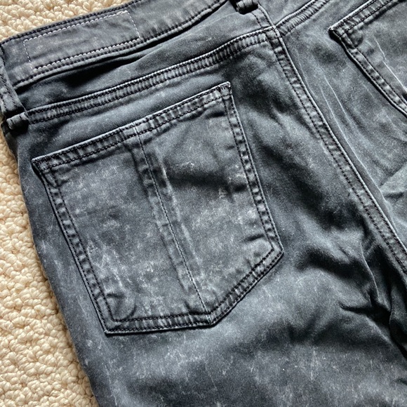 Skinny Soft Rag and Bone Jean Leggings in Charcoal Grey - Picture 7 of 11